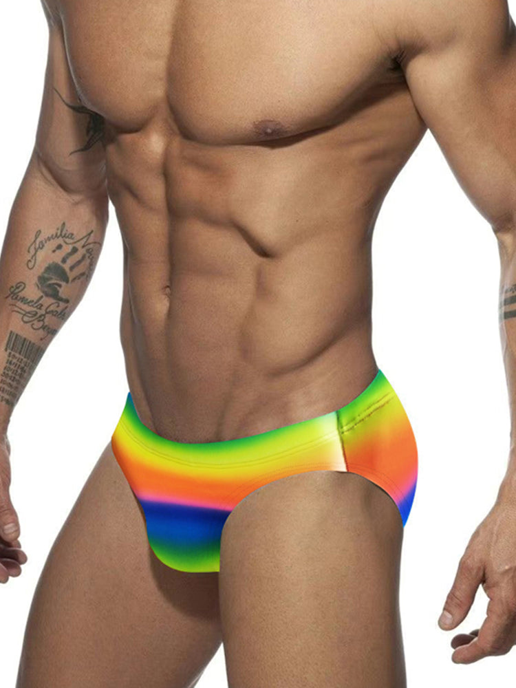 Rainbow Tether Swim Briefs