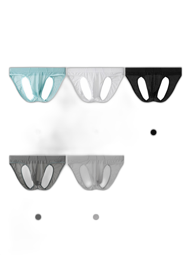 2 Pack Men's Breathable Mesh Jockstrap