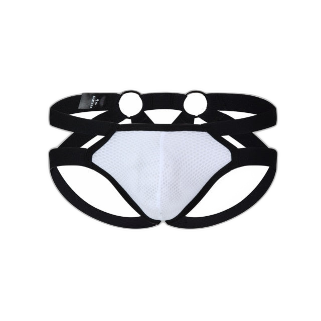 Bondage Metal Ring Jockstrap