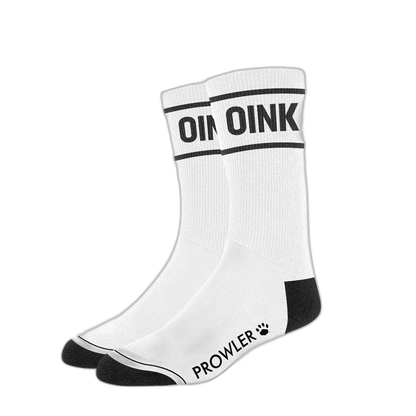 Prowler RED Oink Socks White Black