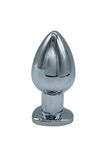 Heart Metal Light Up Anal Plug