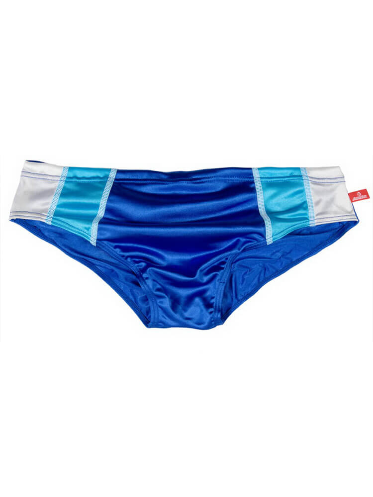 Men's Quick-Dry Color-Block Sexy Swim Briefs
