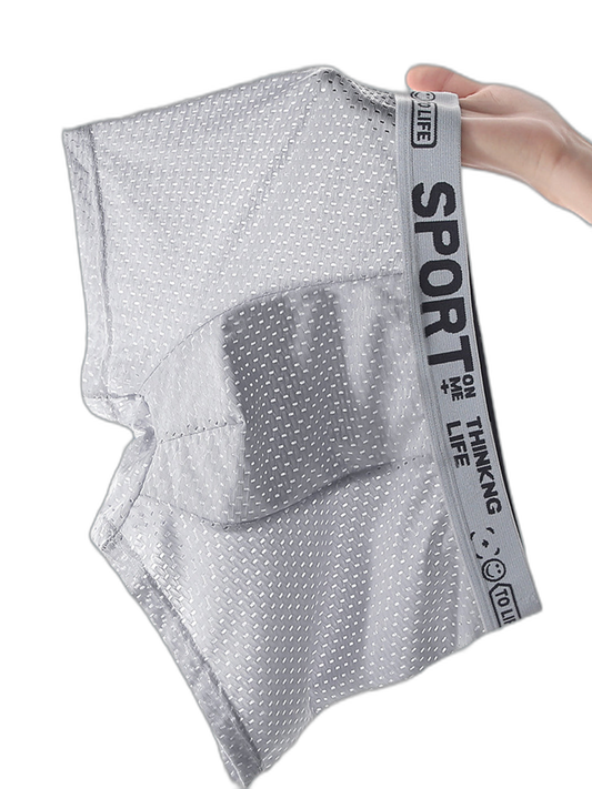 6 Pack Men’s Contour Pouch Mesh Trunks