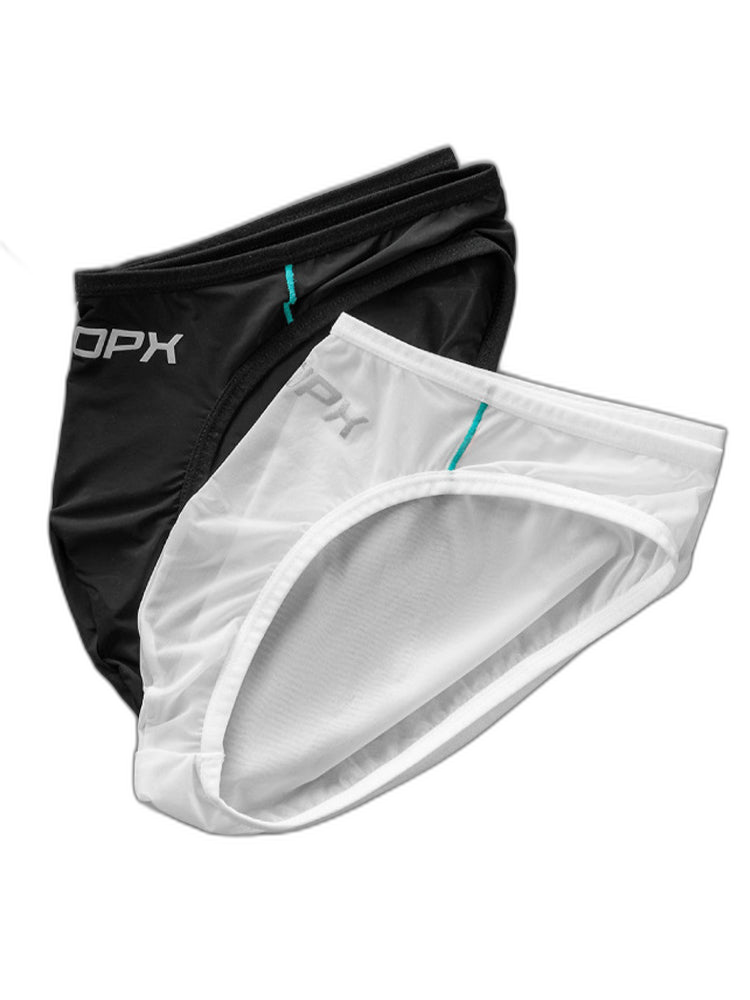 2 Pack Men's Sexy Stretch Sheer Sport Bikini – Lightweight & Breathable