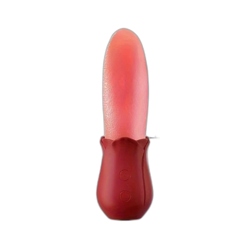 Ruby - Realistic Tongue Licking Vibrator - Clitoral & Nipple Stimulator