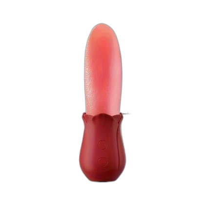 Ruby - Realistic Tongue Licking Vibrator - Clitoral & Nipple Stimulator
