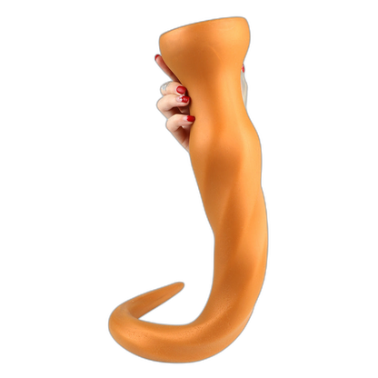 Worm - Long Butt Plug - Spiral Butt Plug - Deep Anal Toy