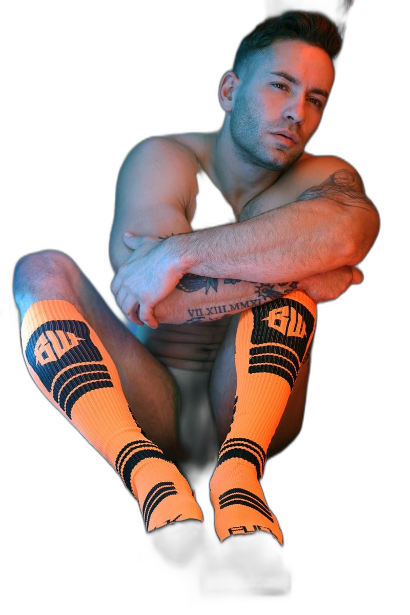 Breedwell Hypnotix Socks Neon Orange