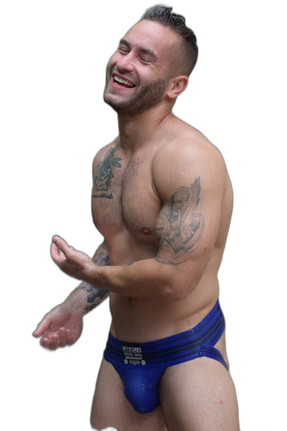 Breedwell Cumdump Jockstrap Blue