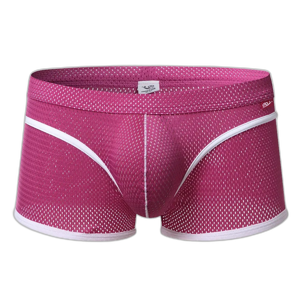 2 Pack Breathable Mesh Lightweight Summer Men's Boxer Briefs