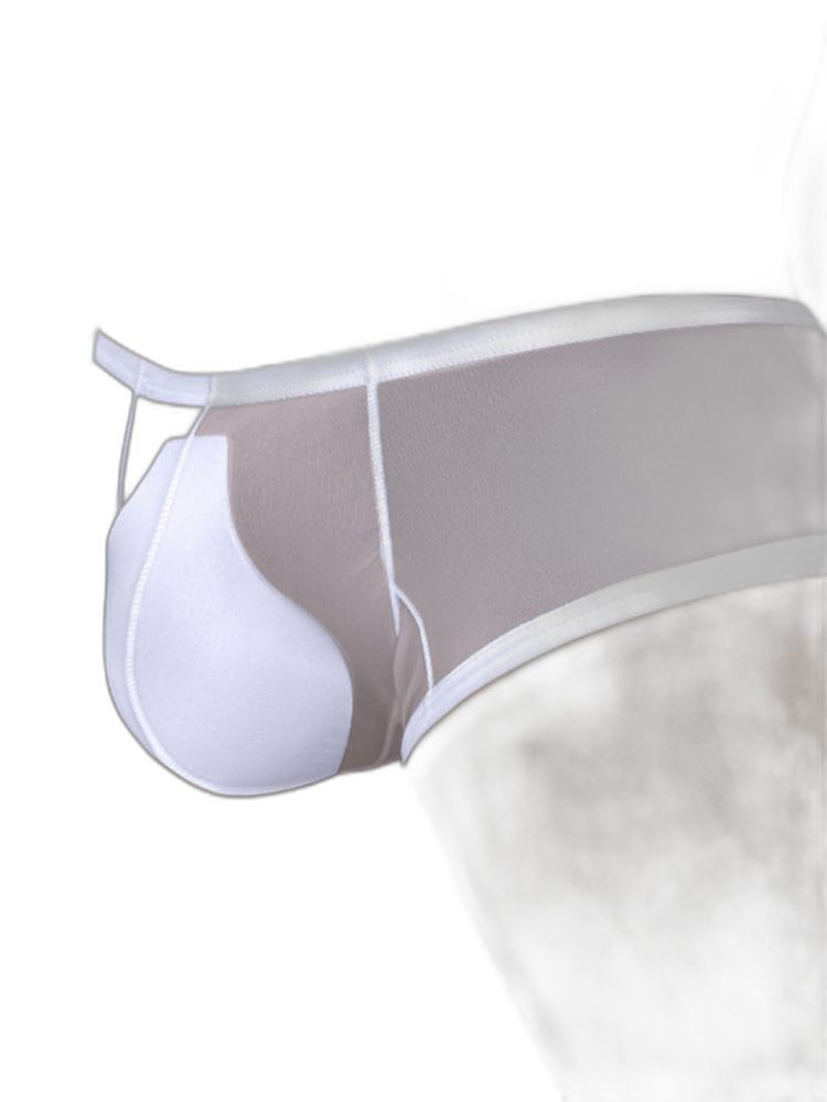 2 Pack Men's Breathable Sheer Elegance Quick-Dry Ultra-Soft Trunks