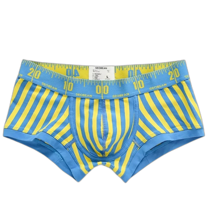 SEOBEAN Measure Up Cotton Boxer Briefs