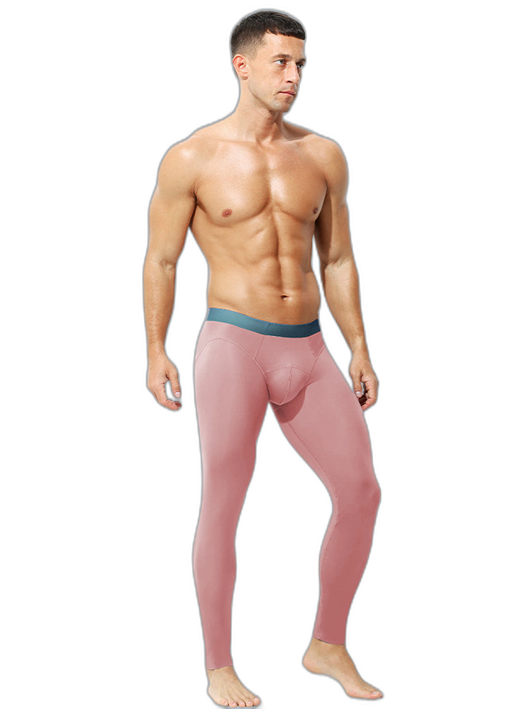 Men's Thin Slim-Fit 2-in-1 Thermal Bottoms & Long Johns