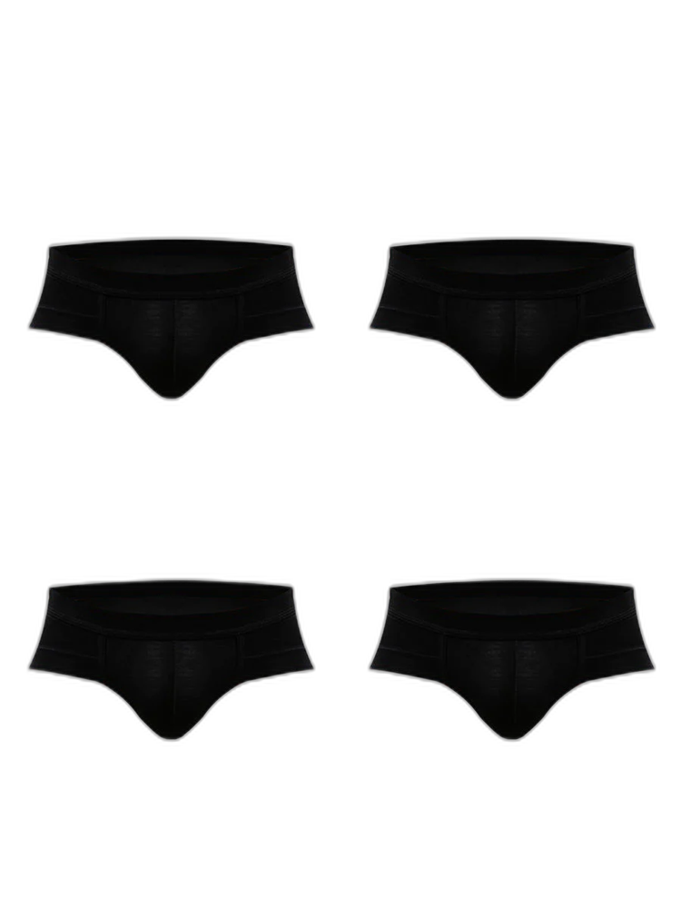 4 Pack Modal Soft Breathable Support Pouch Underwear
