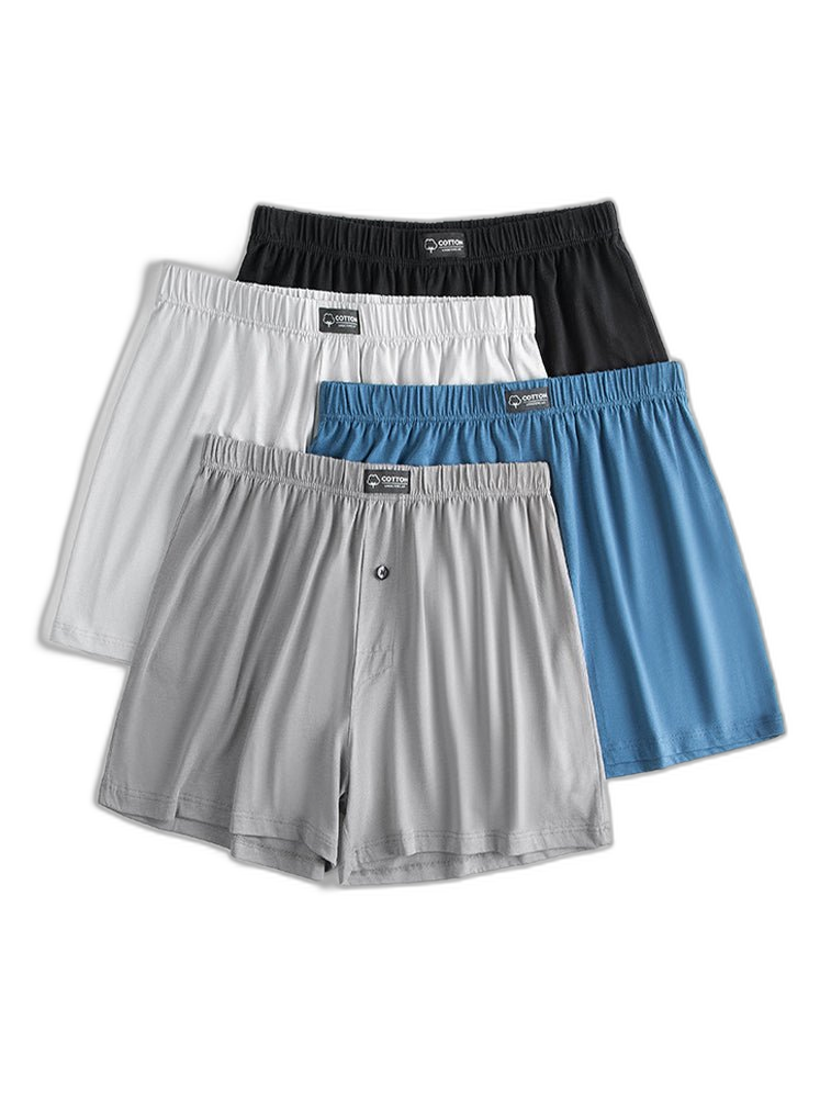 Water Soft Tencel Cotton Comfortable and Breathable Men's Shorts