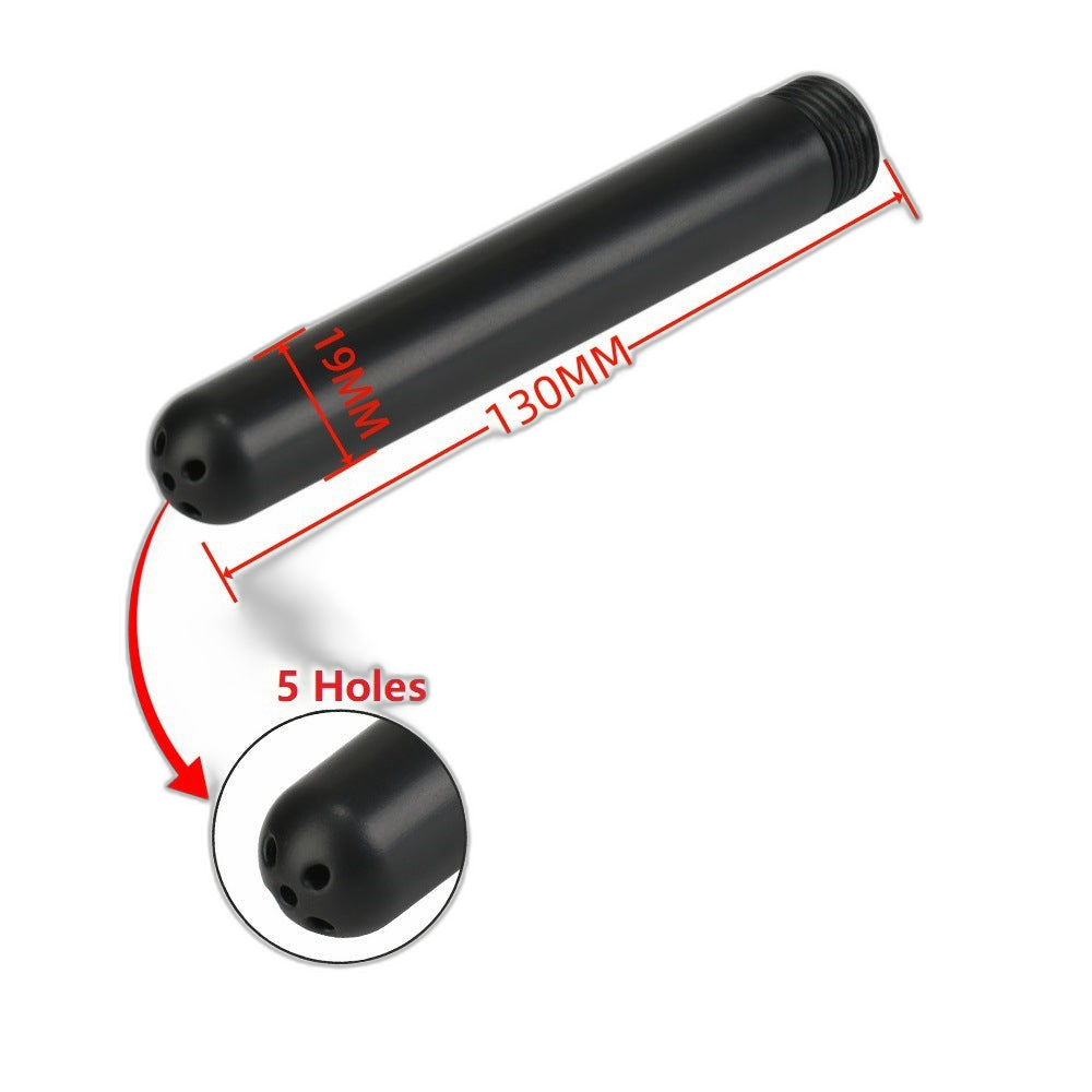 Enema Douche Nozzle with Optional Control Valve