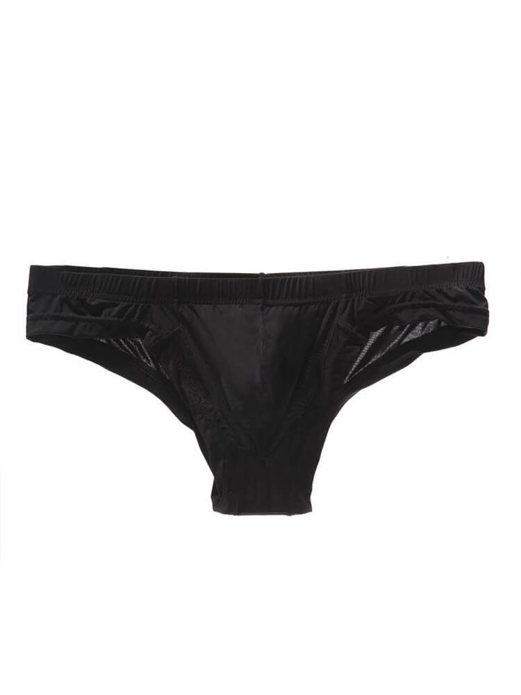 Men's Sexy Transparent U-Convex Pouch Thin Briefs