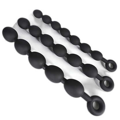 ELITE Liquid Silicone EGG Anal Balls Large