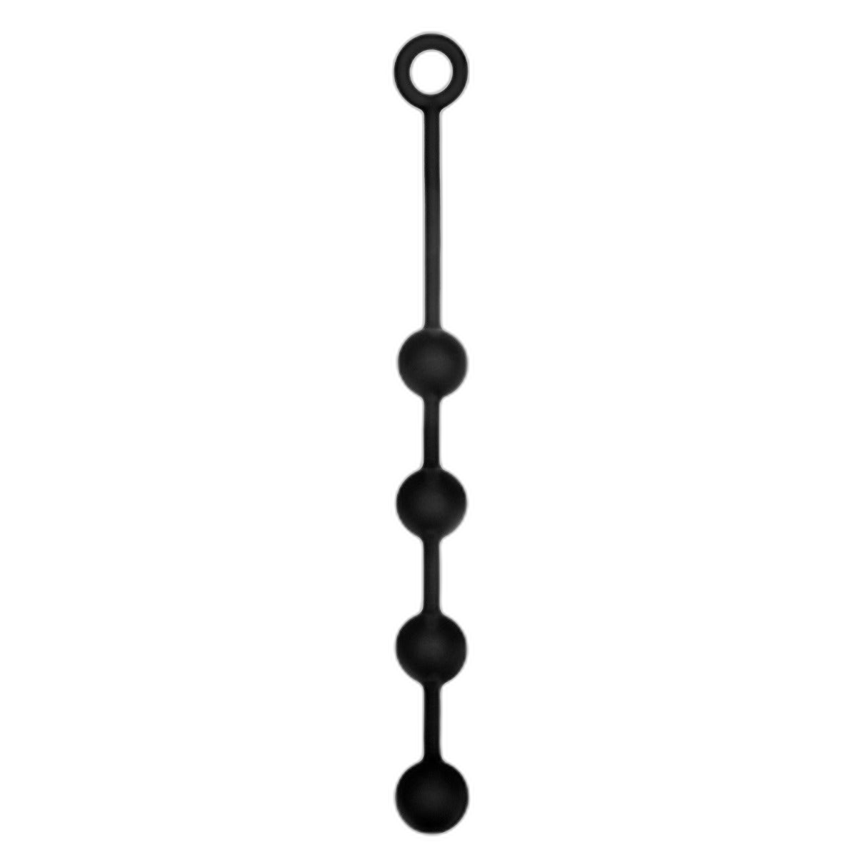 Prowler RED Silicone Anal Beads Black Small