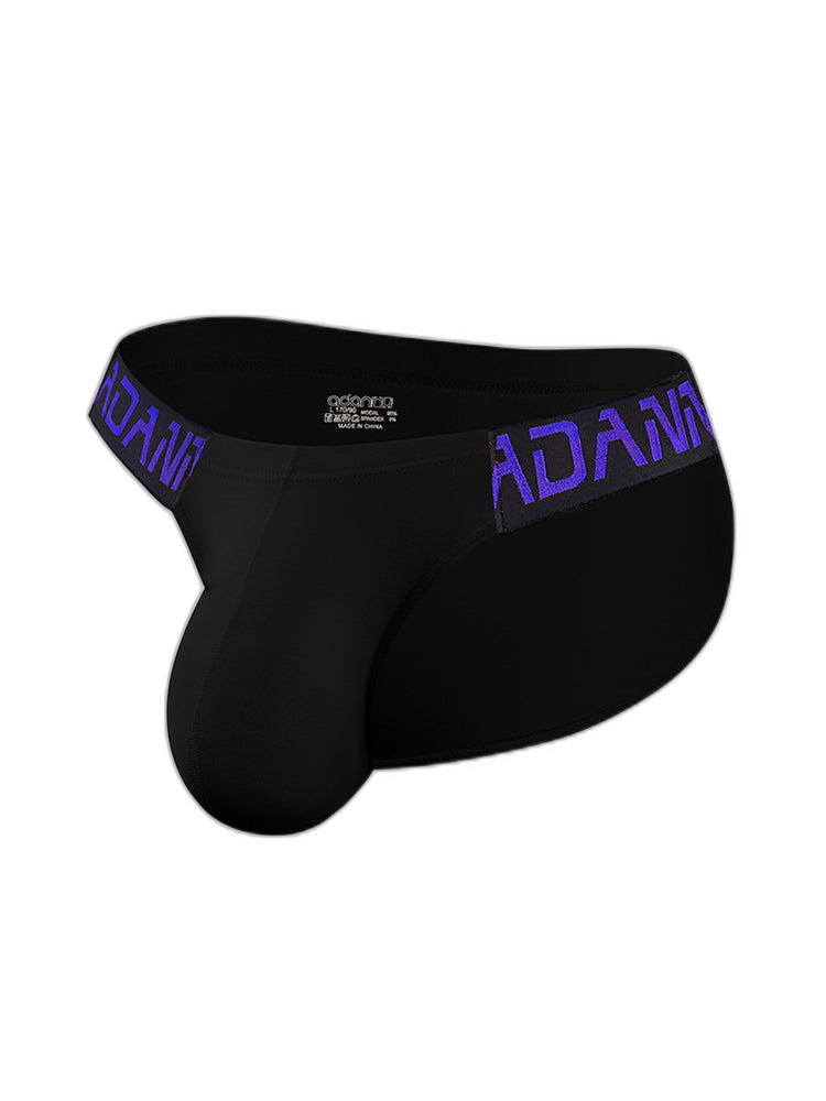 Men’s Sexy Spliced Color Big Pouch Bikini