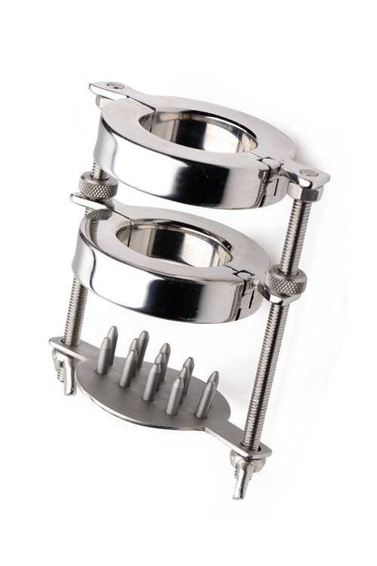 Stainless Steel Spiked CBT Ball Stretcher and Crusher