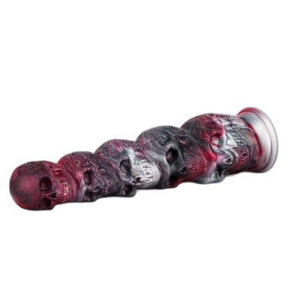 Skull - Silicone Anal Beads - Insertable Anal Plug - Anal Stimulation Sex Toy