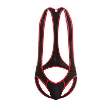 Open Back Mesh Wrestling Singlet