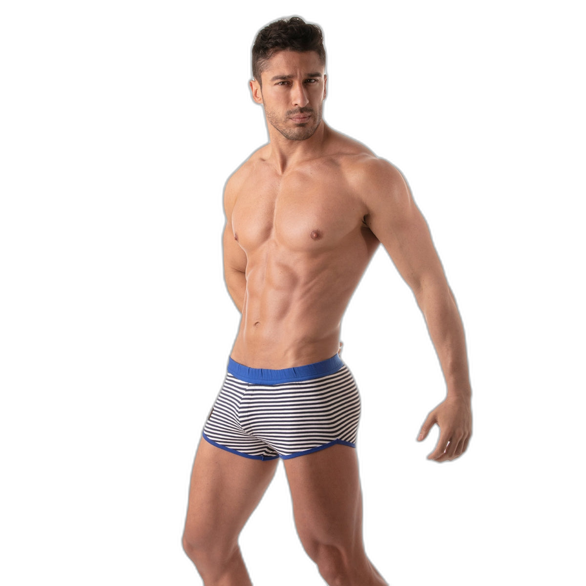 TOF Paris Sailor Stripe Shorts Blue