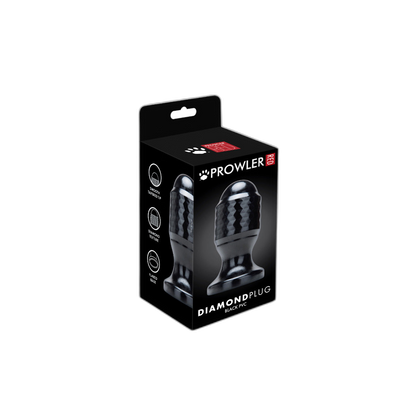 Prowler RED Diamond Butt Plug Black