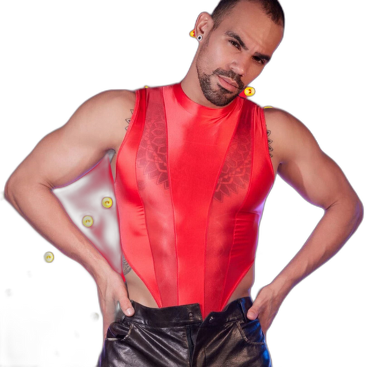 Transparent Tease Mesh Bodysuit