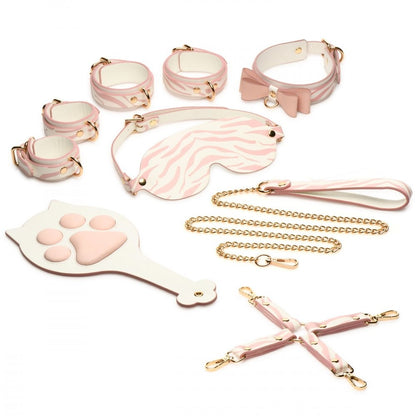 Pink Kitty 10pc Bondage Set
