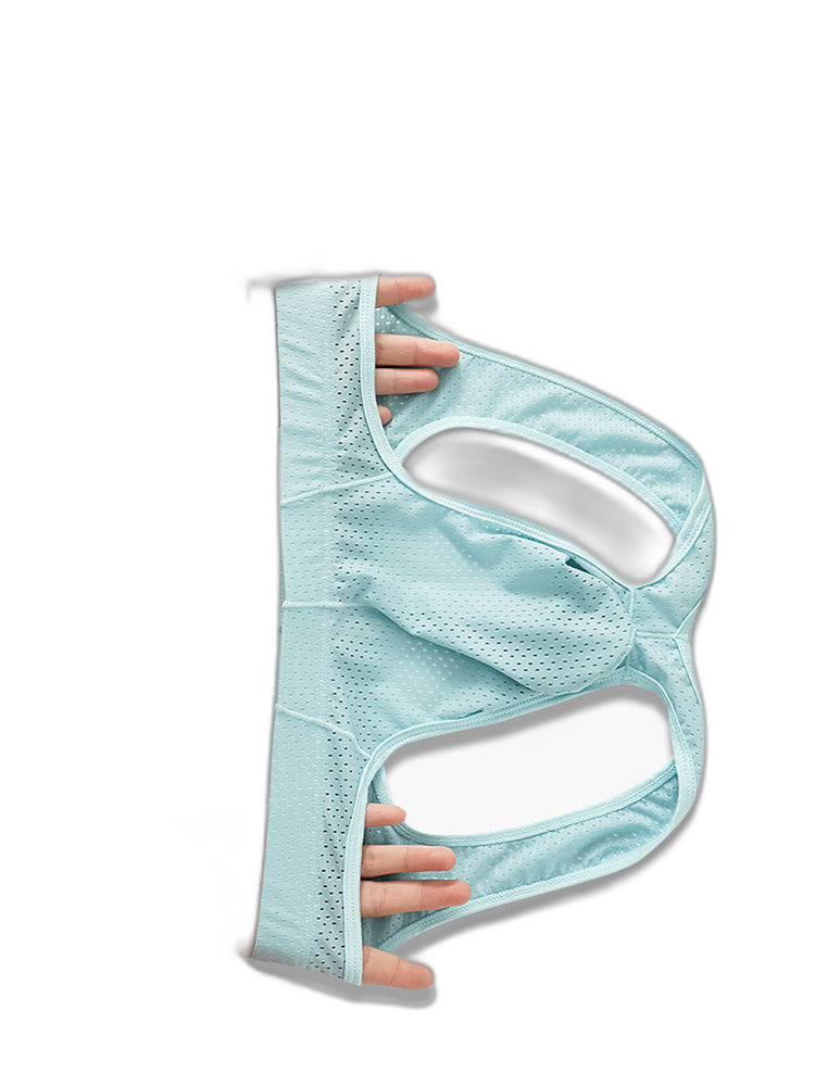 3 Pack Men's Sexy Mesh Transparent Big Pouch Jockstrap