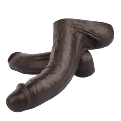 Cerberus - Realistic Dildo - Brown Dildo