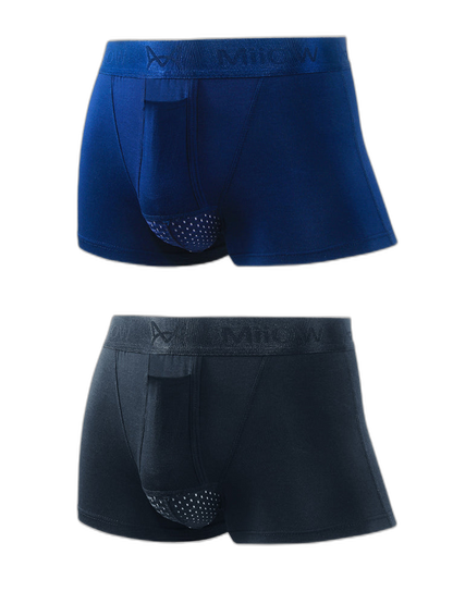 Aoelemen 2 Pack Separate Dual Support Pouch Men's Underwear