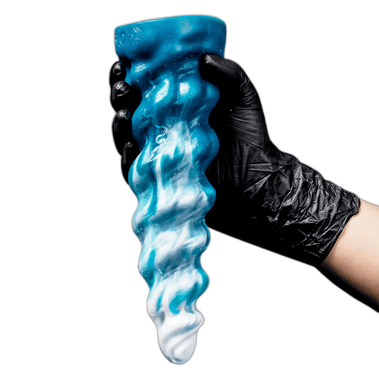 Conqueror - Fantasy Silicone Dildo - Alien Spiral Dildo - 5 Sizes