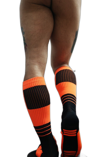 Breedwell Hypnotix Socks Neon Orange