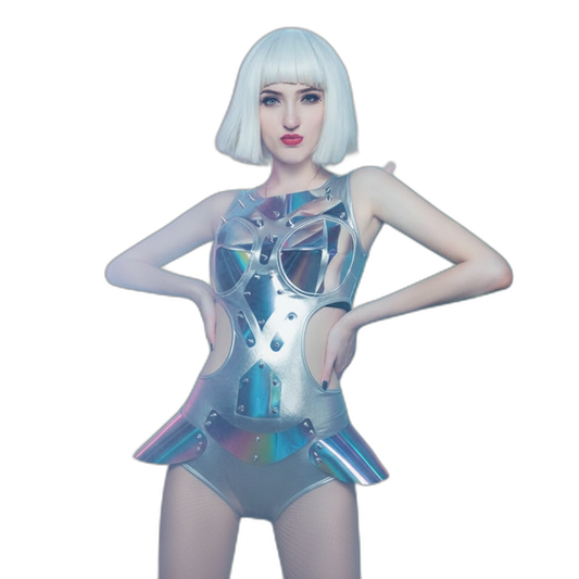 Hologram Honey Dancer Bodysuit