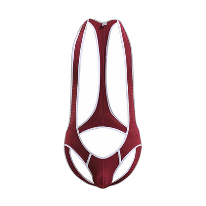 Open Back Mesh Wrestling Singlet