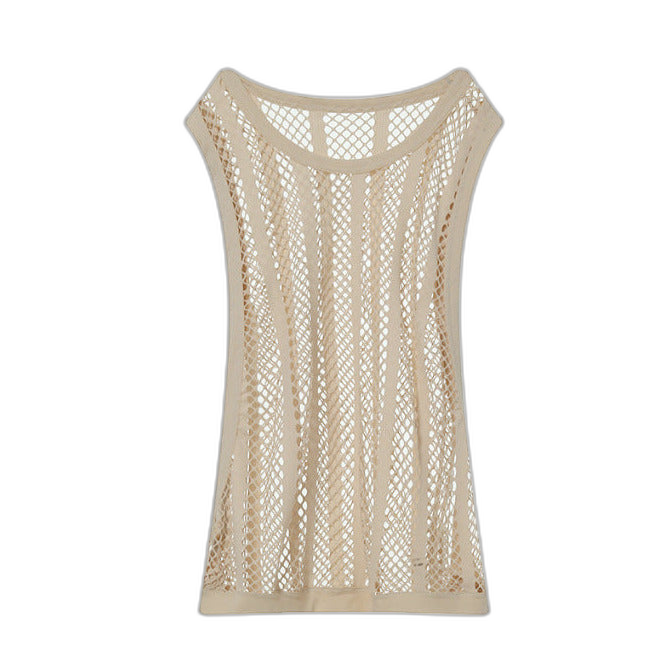 Mesh Striped Tank Top