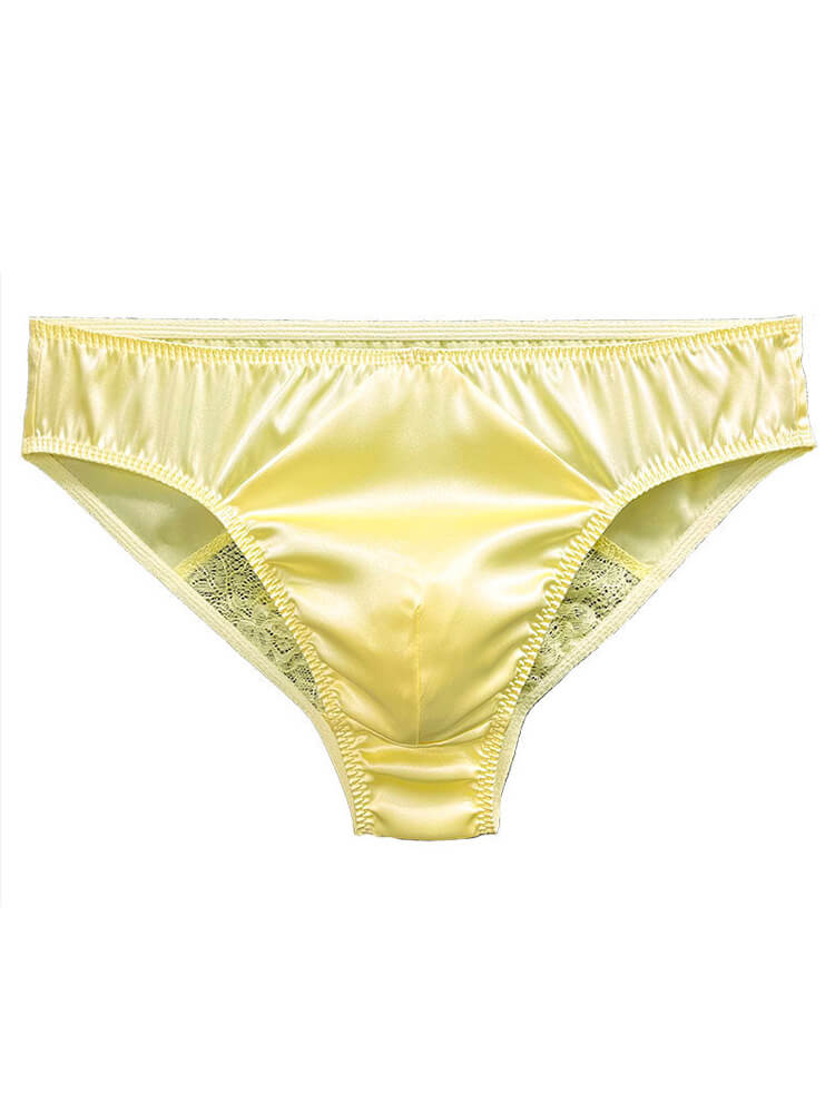 Men's Sexy Soft Mulberry Silk Seamless Briefs