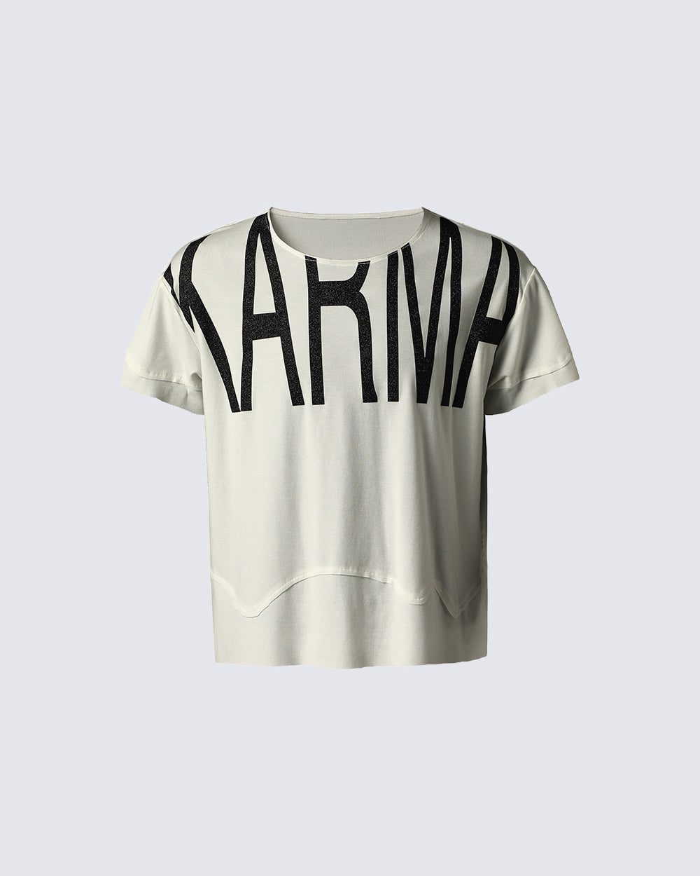 KIIKIO Vintage Rhinestone Glitter Tee