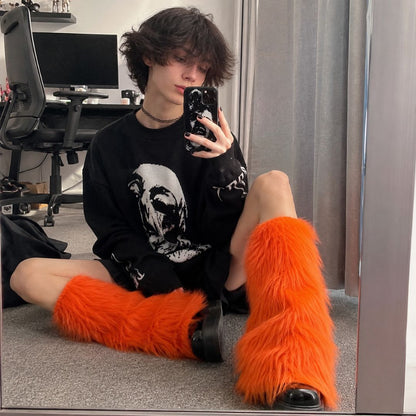 Fluffy Fantasy Leg Warmers