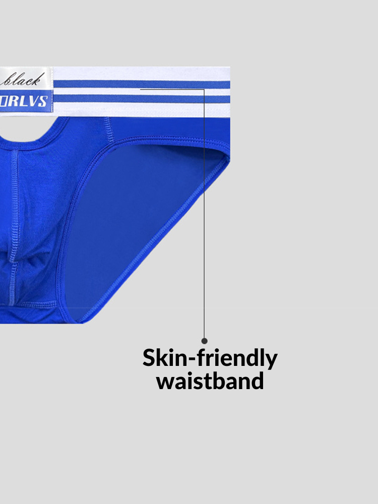 2 Pack Men's Low-Rise Breathable Modal briefs