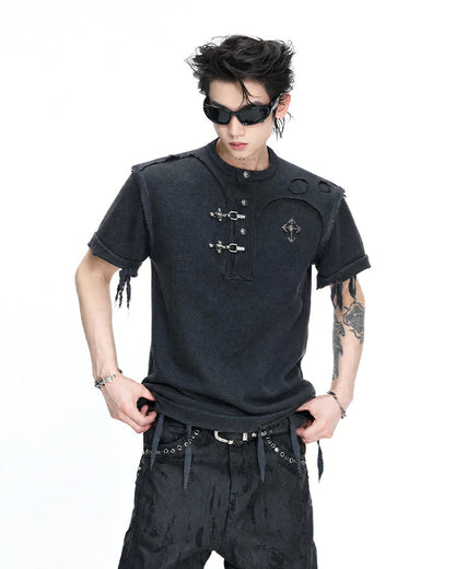 KIIKIO Gothic Distressed Tee