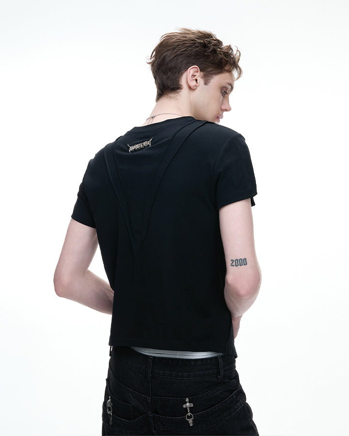 KIIKIO Gothic Asymmetric Tee