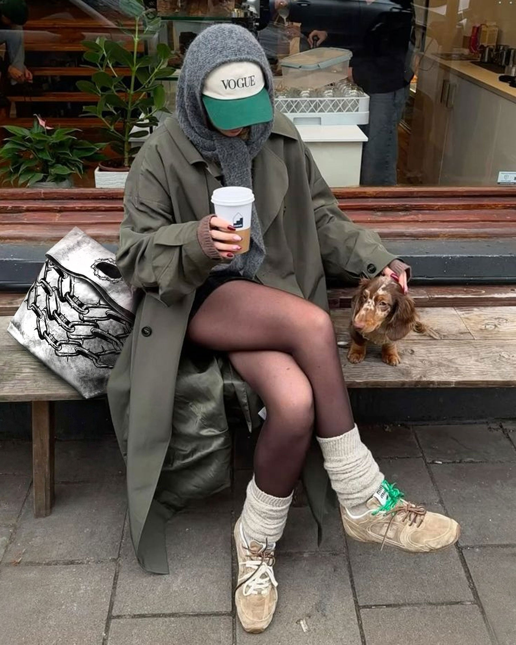 KIIKIO 'Thorn Chain' Industrial Hardcore Tote