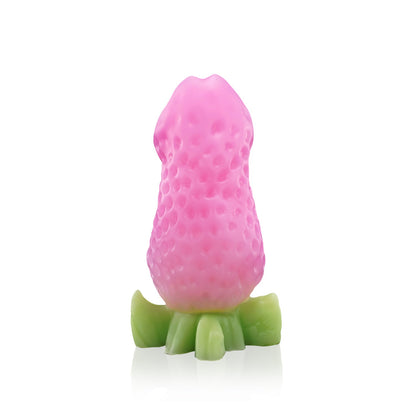 Nothosaur BERRYBLOOM - Fantasy Dildo - Strawberry Silicone Butt Plug