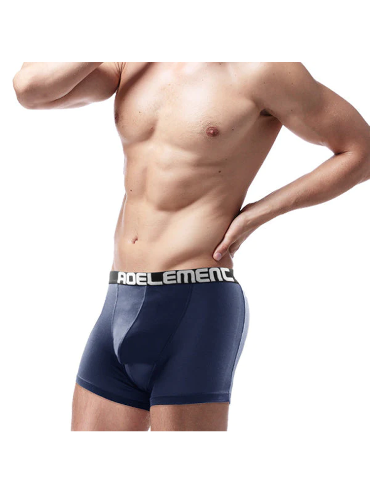 Aoelemen 2 Pack Modal Stretch Separate Pouch Boxer Briefs