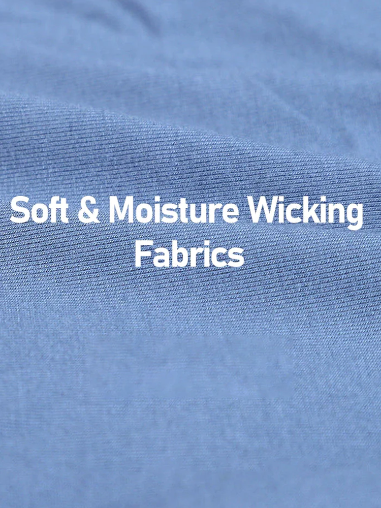 FreeLonger Men's Comfy Separate Big Pouch Trunks