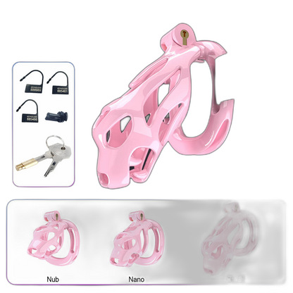 Guard Dog - Male Chastity Cage with Belt